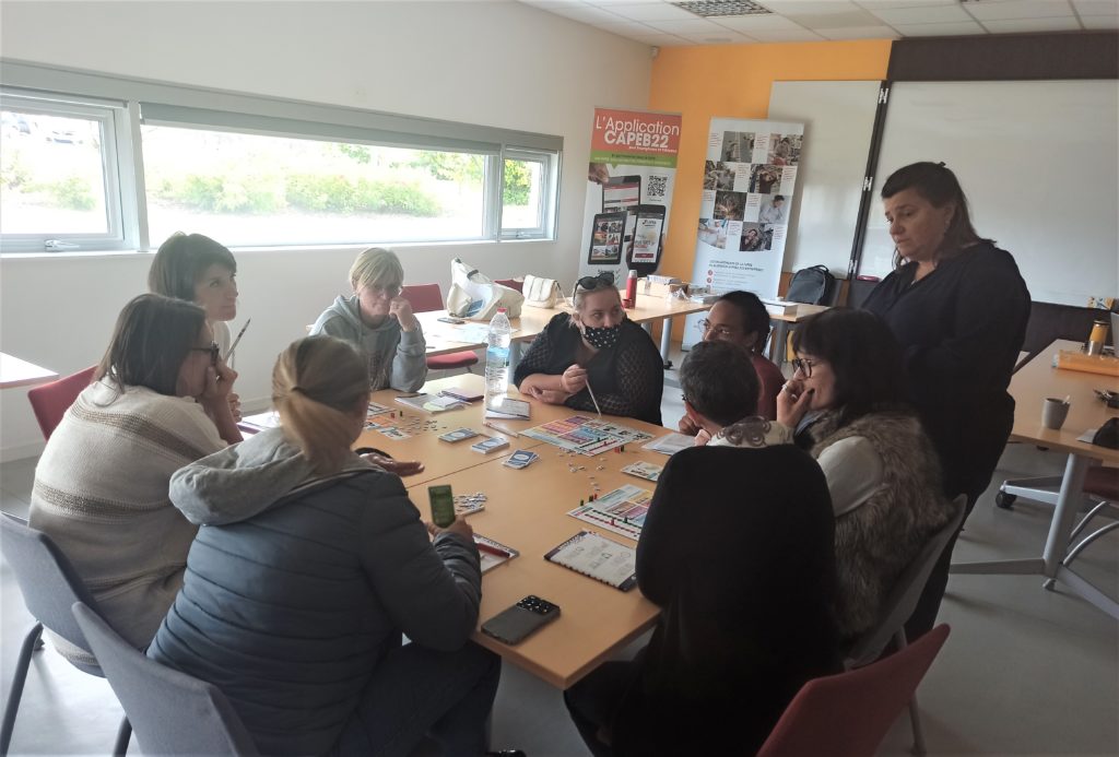 Nos stagiaires au cœur d'un serious game !