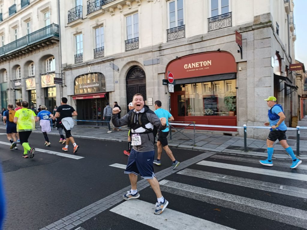 Nicolas Claiche durant la course