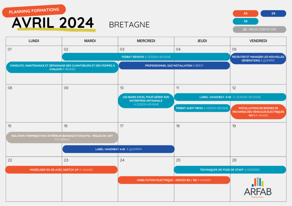 planning bretagne avril