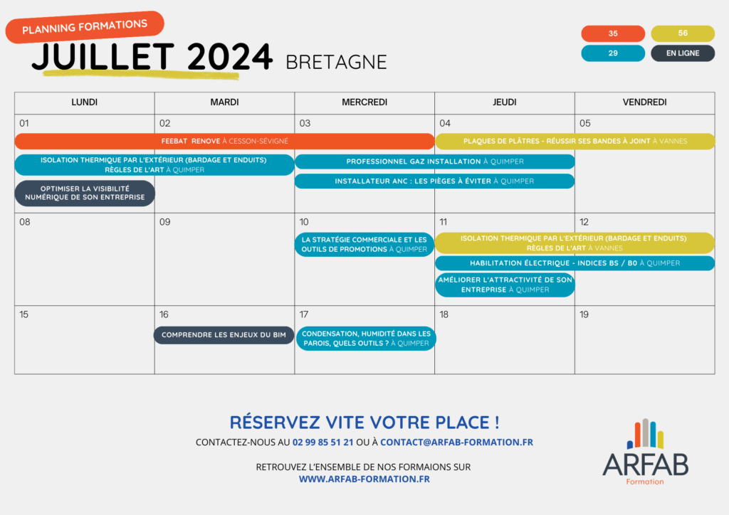planning bretagne juillet