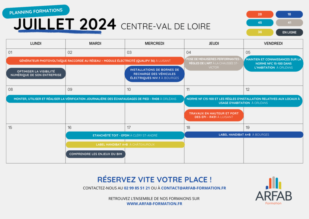 planning centre juillet